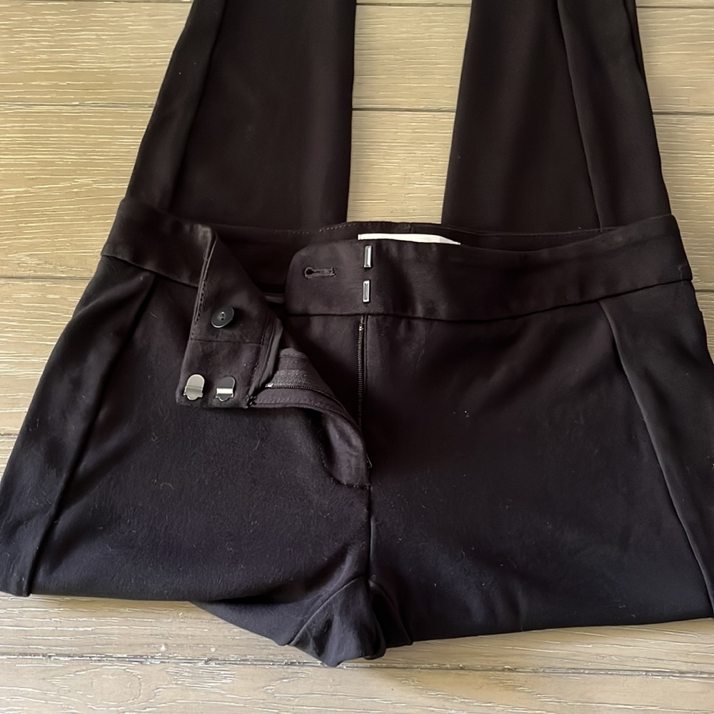 LOFT PETITES BLACK LEGGINS